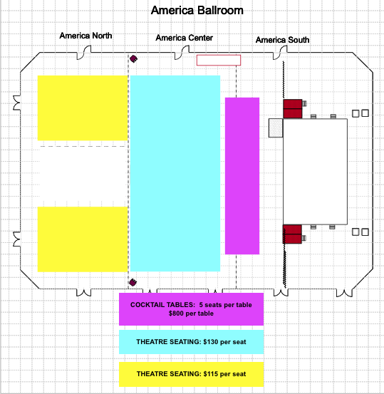 Grand Prix Seating Map 2026